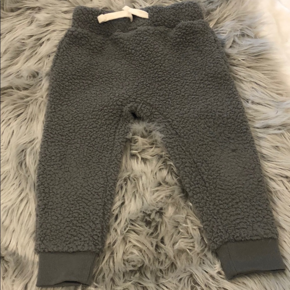 Fuzzy pants
